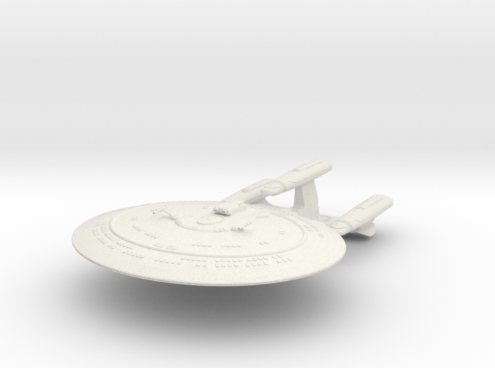 Galaxy- D Dreadnought 3d printed 