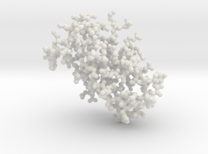 Insulin Molecular Model 3d printed