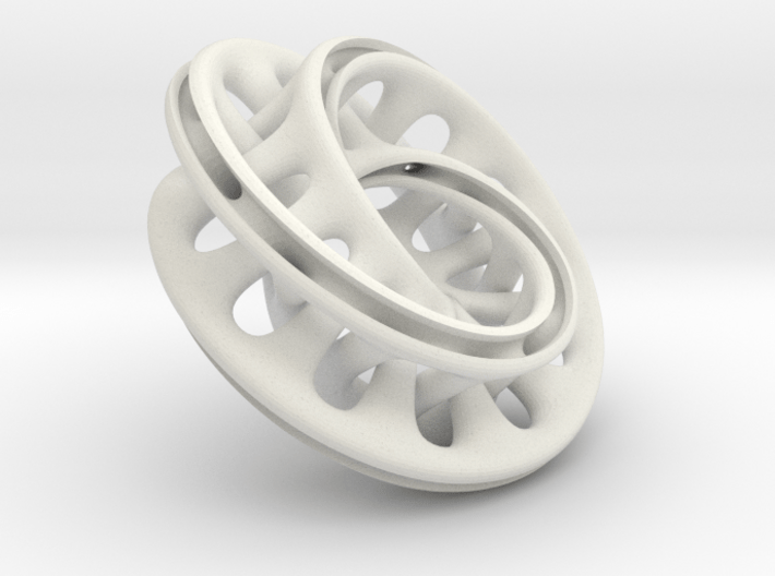 Interlocked Double Möbius 3d printed