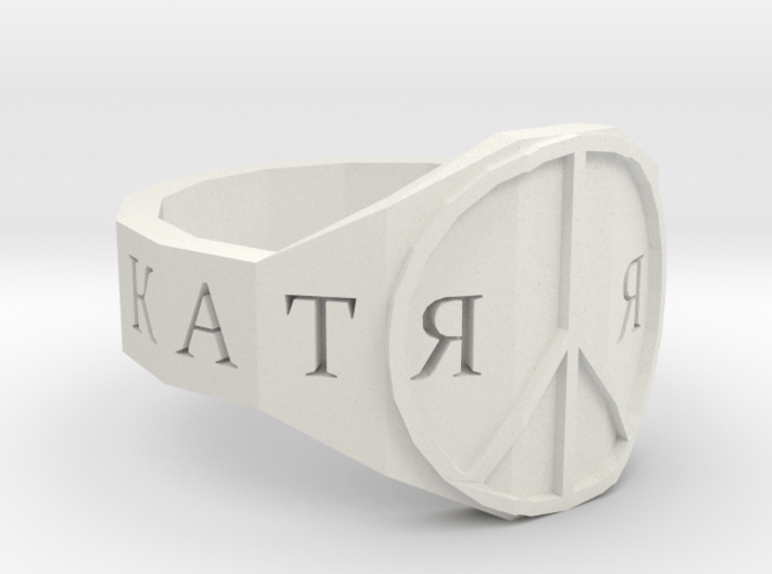 Ring_Peace 3d printed