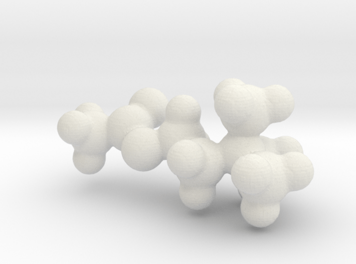 Acetylcholine Molecule - M 3d printed 