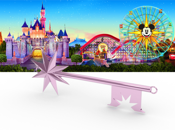 Disneyland Enchant Key (Horizontal) (WPGRVKHAP) by GhostPup