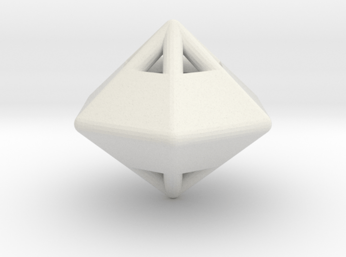 d12 die-pyramid blank 3d printed