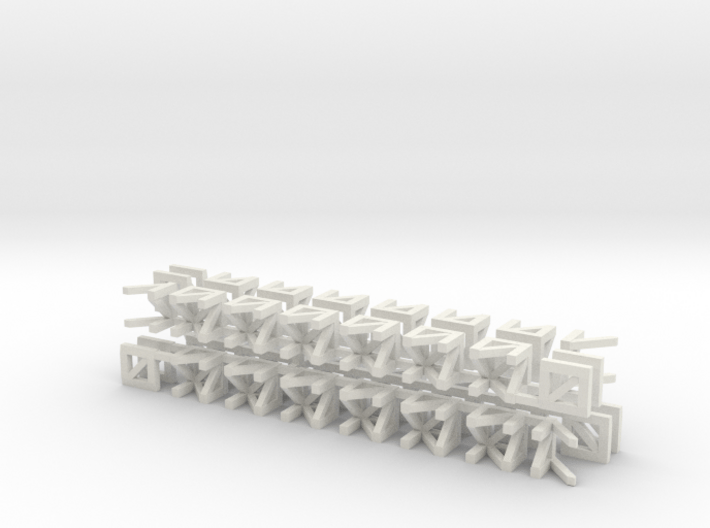 Modular Structures 3d printed 