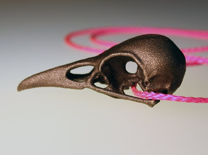 Bird Skull - Micro 3d printed 