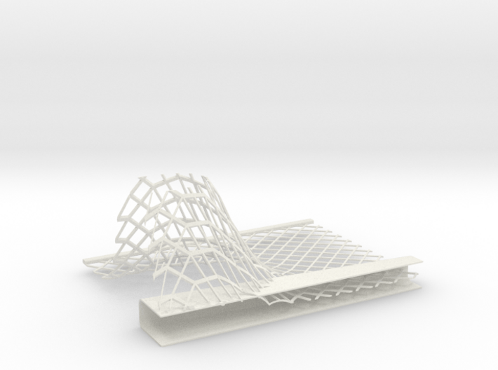 Car Factory Roof section 3d printed 