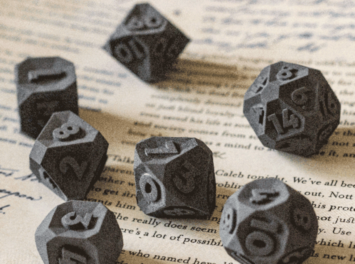 Basteln's Homebrew: Individual Outtie d100 3d printed 