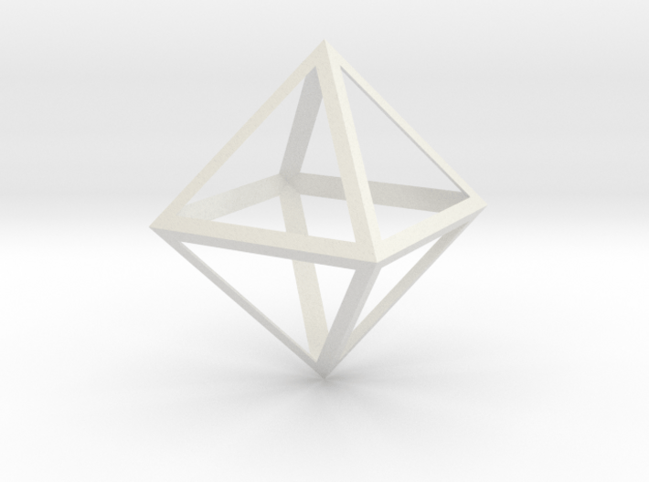 Octahedron Thicker - 6 cm 3d printed