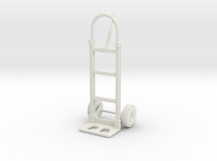 1:18 Scale 2-Wheel Dolly/Hand Truck 3d printed