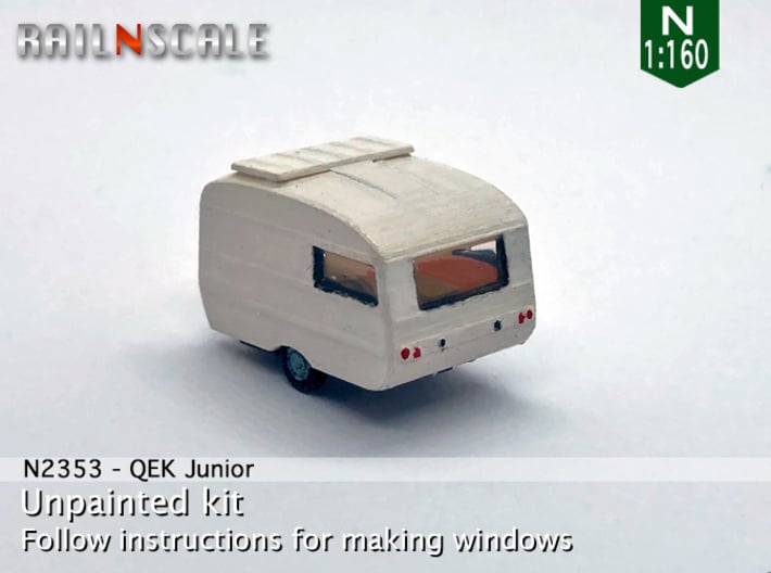 QEK Junior (N 1:160) 3d printed 
