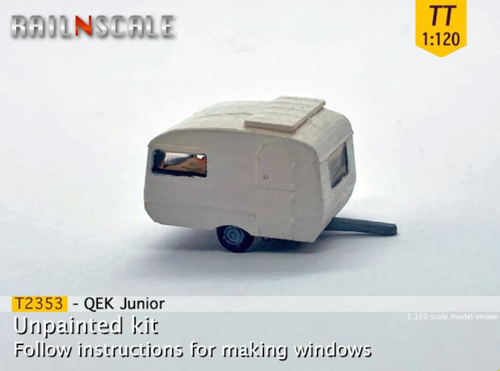 QEK Junior (TT 1:120) 3d printed 