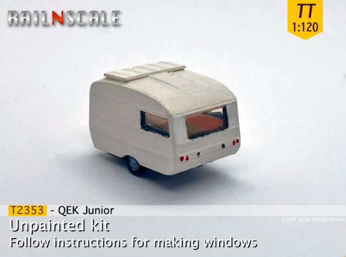 QEK Junior (TT 1:120) 3d printed 