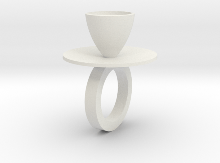 Ring Hanke_Stainless steal 3d printed