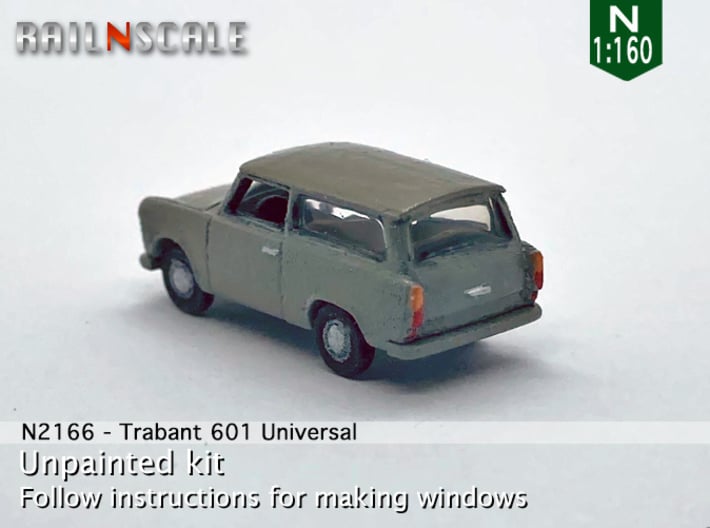 Trabant 601 Universal '65 (N 1:160) 3d printed 