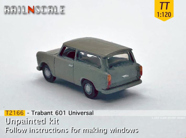 Trabant 601 Universal '65 (TT 1:120) 3d printed 