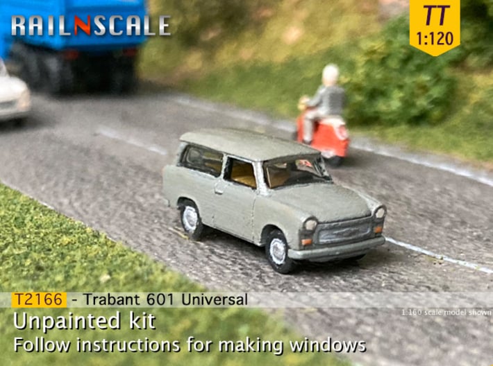 Trabant 601 Universal '65 (TT 1:120) 3d printed 