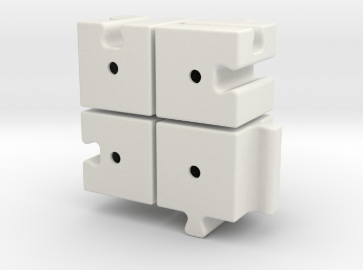 Cube slider (no sprues) set A 3d printed 