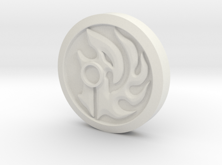 Magic Knight Rayearth Fire Medallion 3d printed