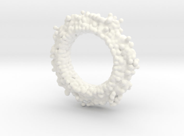 Anticlast for brooch 3d printed 