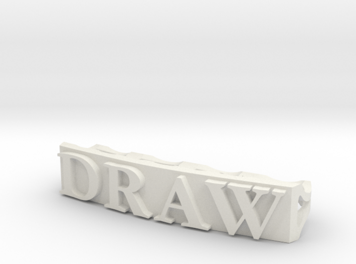 draw-knuckles inches 3d printed