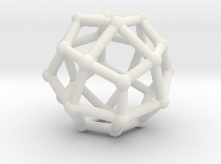 Deltoidal icositetrahedron 3d printed