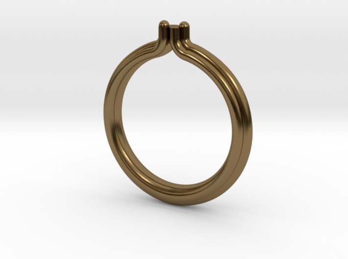 BAROQUE RING - SIZE 8 3d printed 