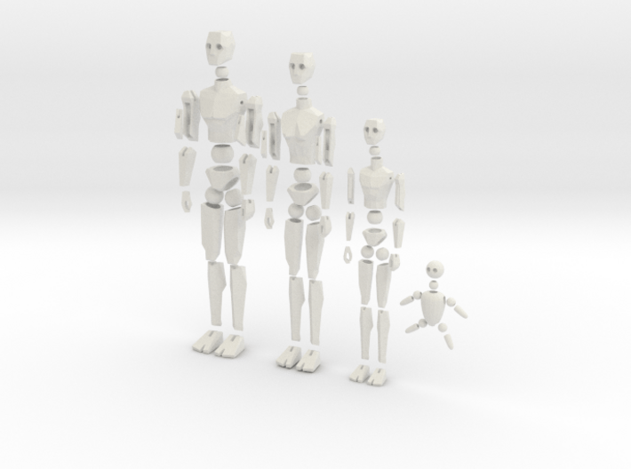 family 3d printed