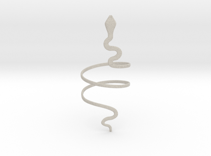 Roman snake ring - Ancient Rome style 3d printed