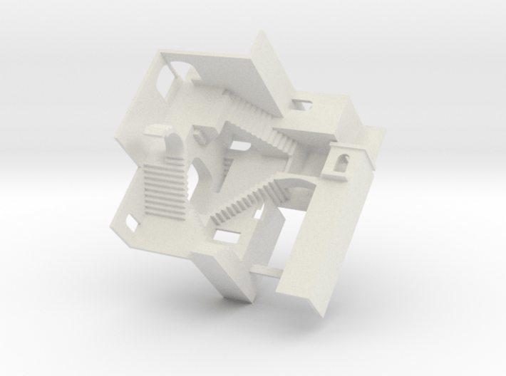 crazy stairs 3d printed 
