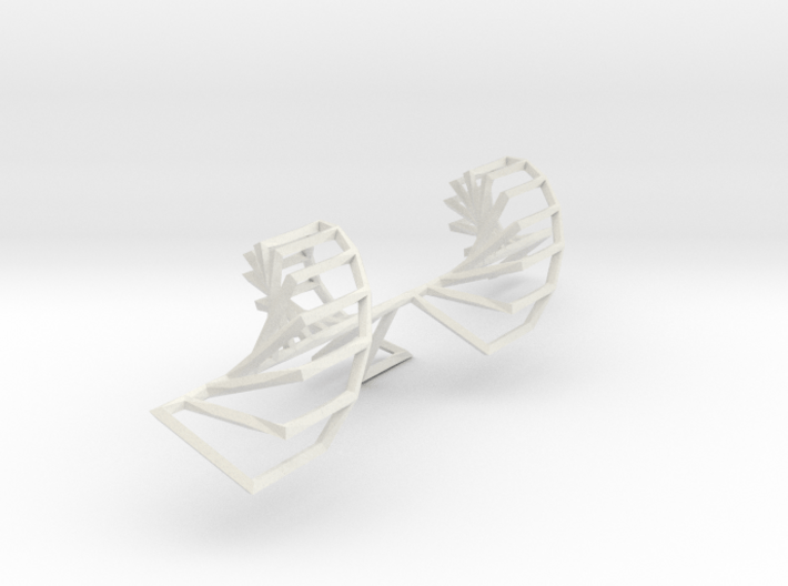 Onion Stairs 3d printed 