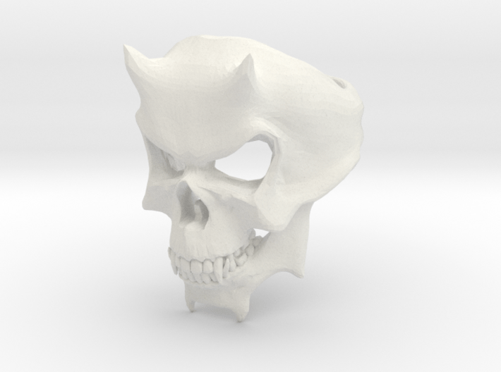 Skull Ring of DOOM 3d printed