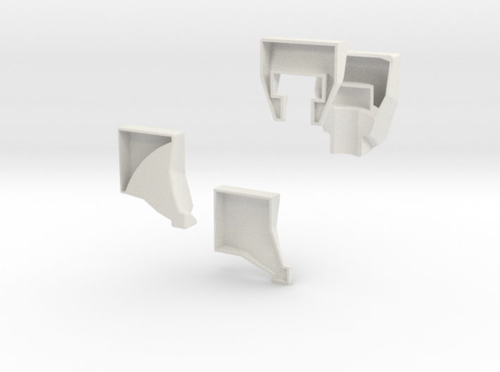 Slim 3x3x4 Corner and edge mis. (print 8) 3d printed