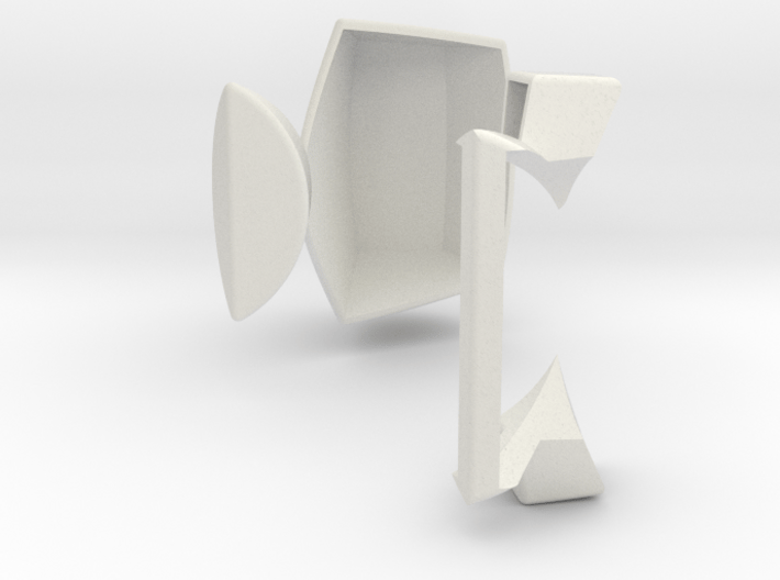 Master Pentagonal Floppy Prism CORNER STUFF (PRINT 3d printed