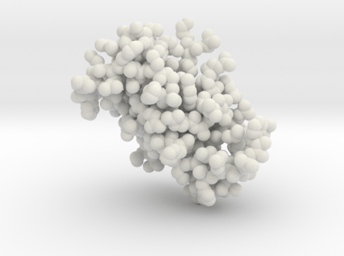 Insulin Molecule - spheres 3d printed 