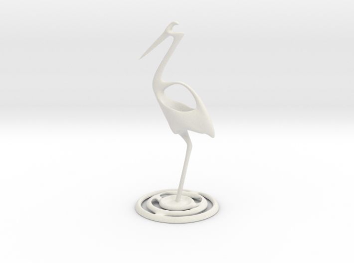 Fishing stork 3d printed 