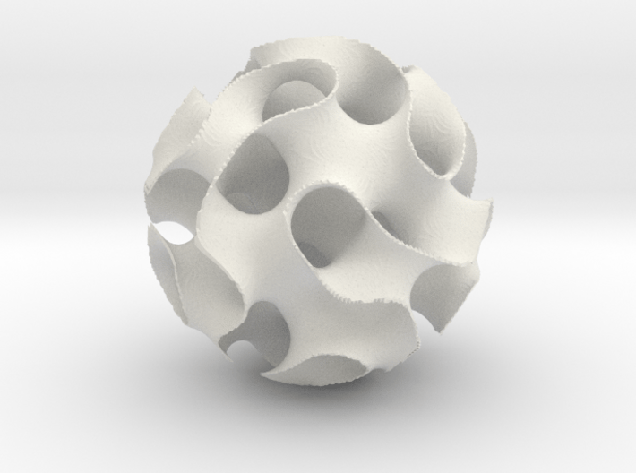 Simple Gyroid 3d printed