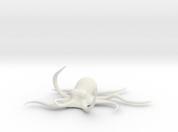 Octopus Figure 3d printed