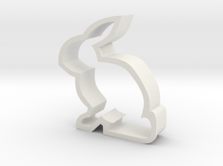 Bunny Cookie Cutter 3d printed 