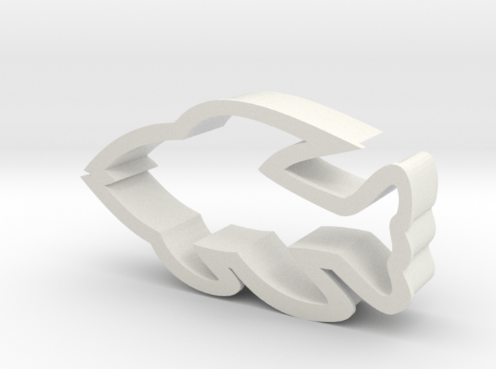 Fish shaped cookie cutter 3d printed 