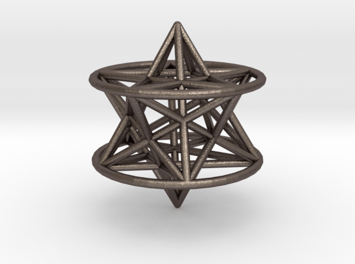 3d pentagram star 3d printed