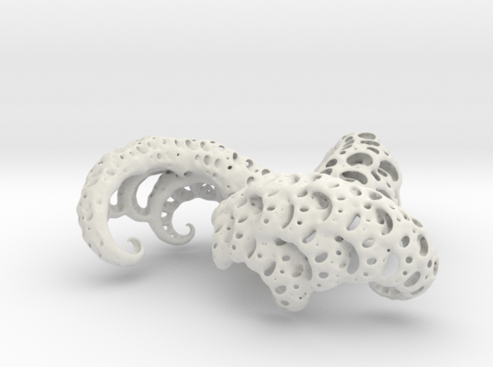 Xeno Ammonite 3d printed