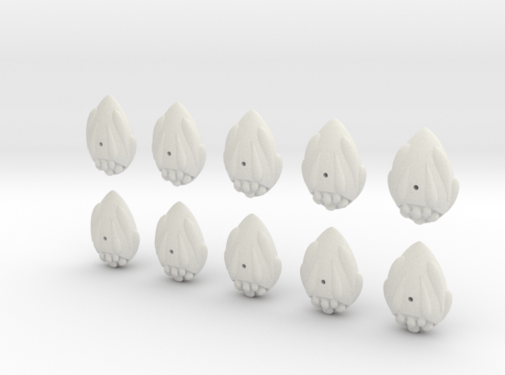 easter egg fleet set 3d printed