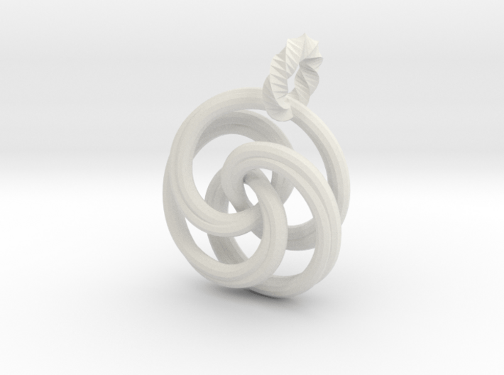 pendant twirl 3d printed 