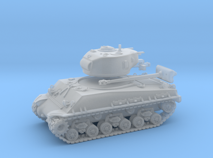 SHERMAN M4A3e8 (N scale) 3d printed 