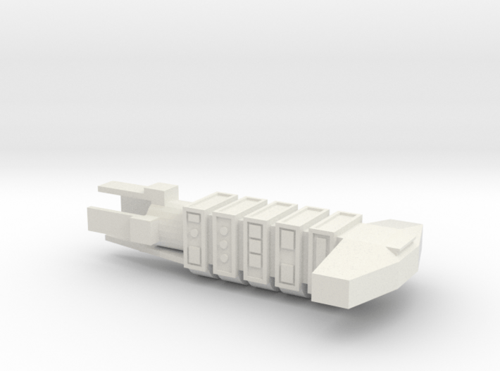Merchant Spaceship 3d printed 