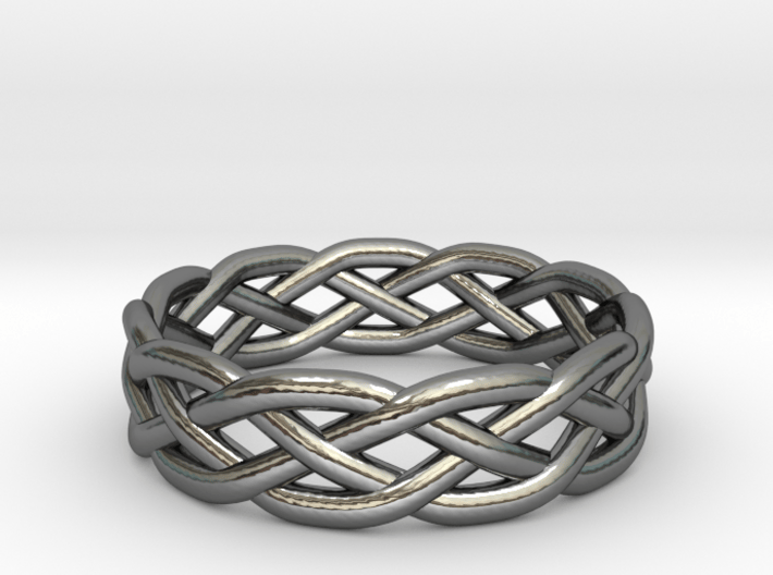 Celtic Knot Ring 3d printed 