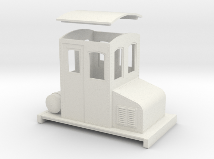 On30 small electric loco no 1 3d printed