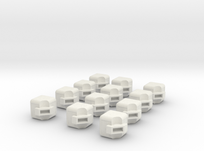 Rubik's Cube Edges 3d printed