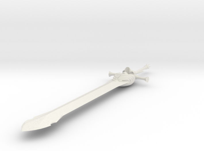 Rebellion Sword (mini) 3d printed 