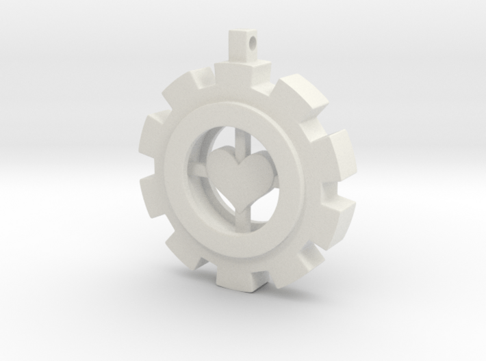 Heart Gear 3d printed 